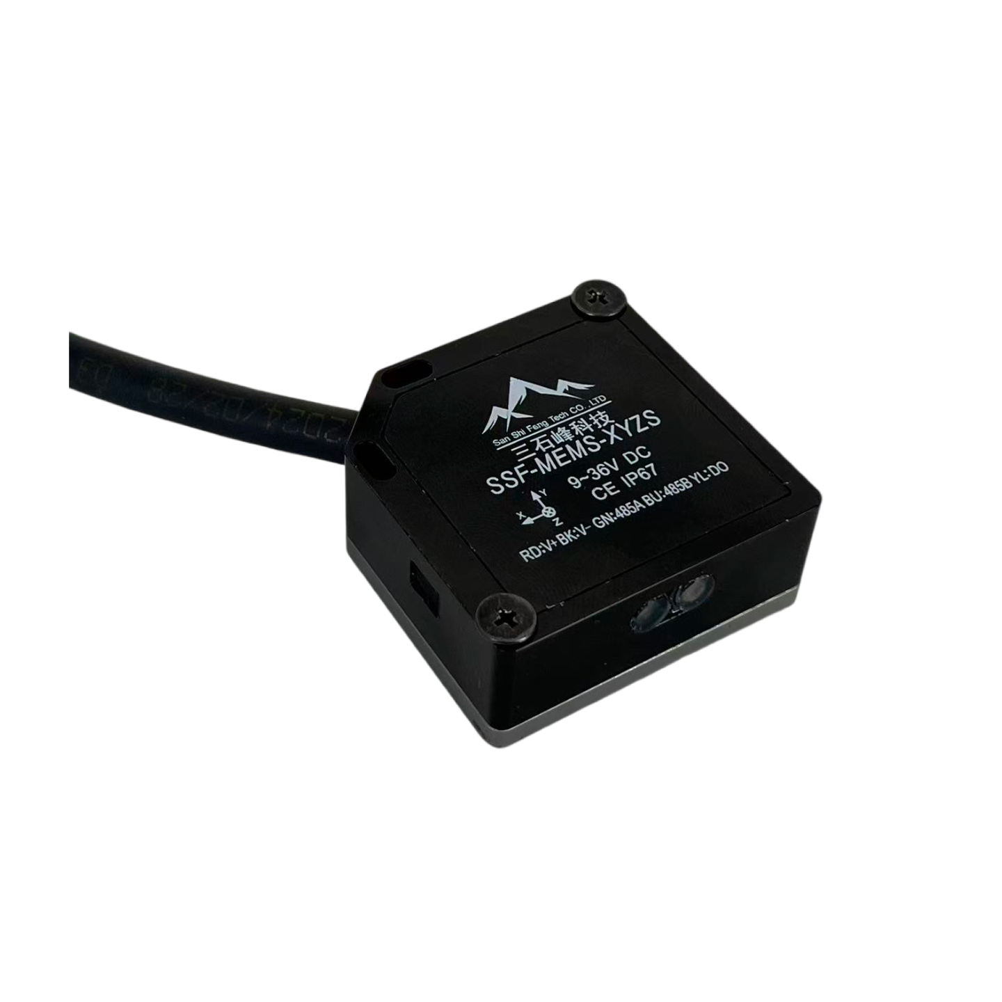 三轴MEMS温振声传感器